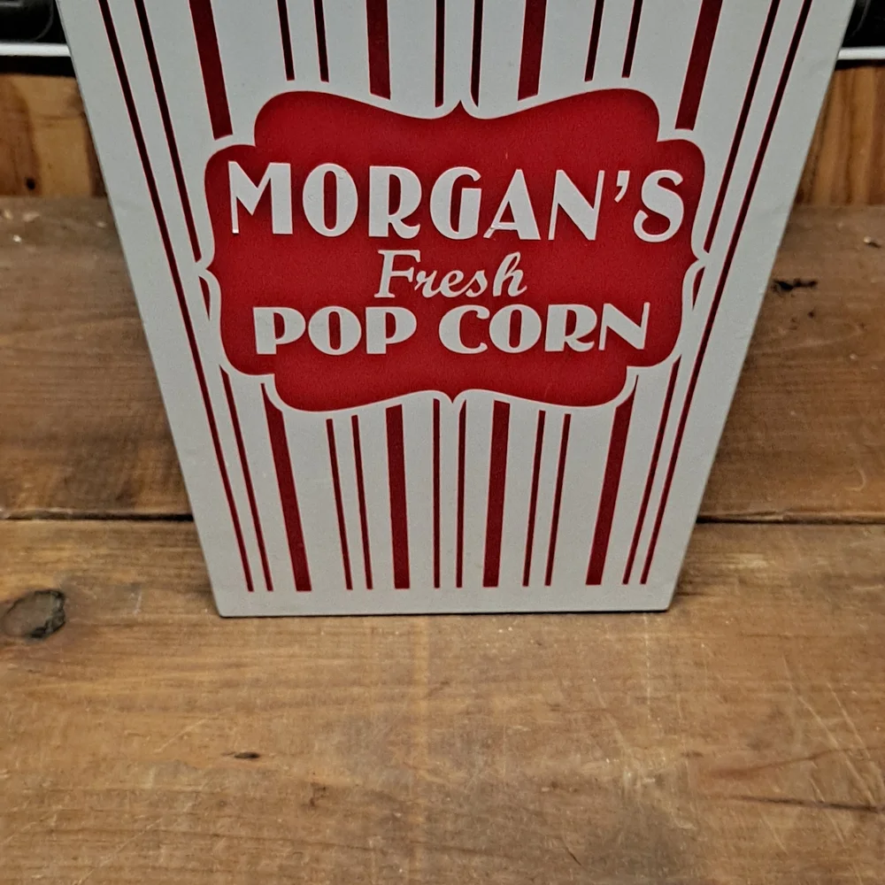 4 Metal Popcorn Tins‎ For Movie Night
